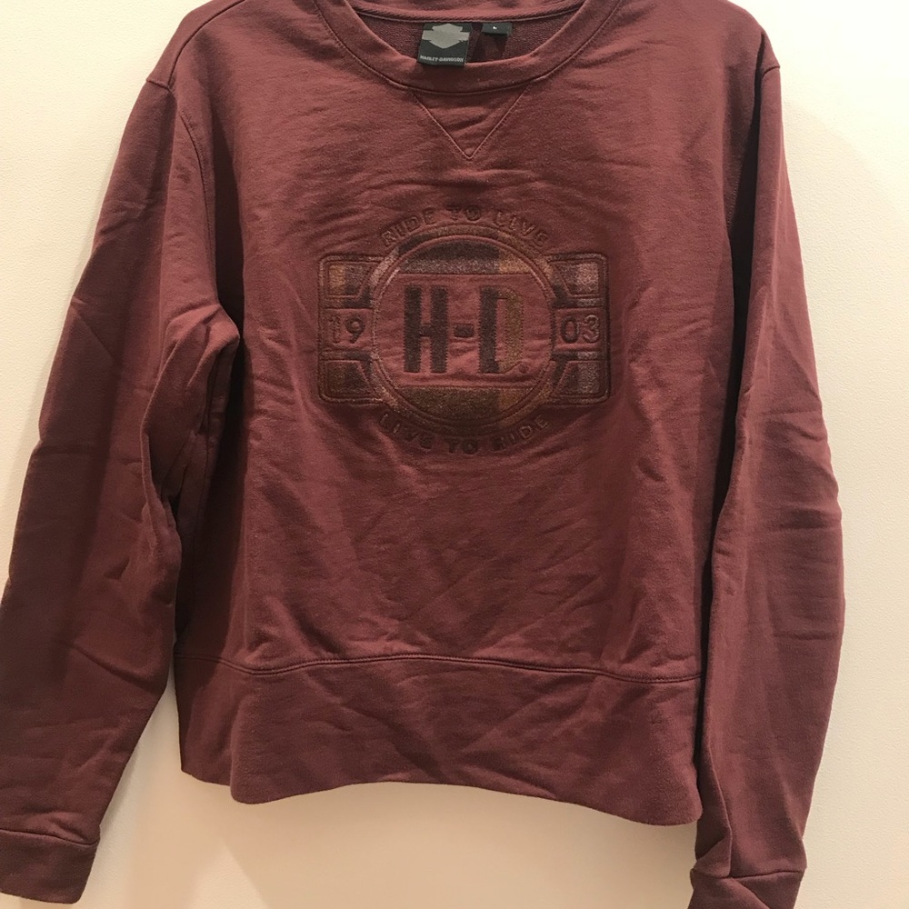 Harley Davidson crew neck sweatshirt